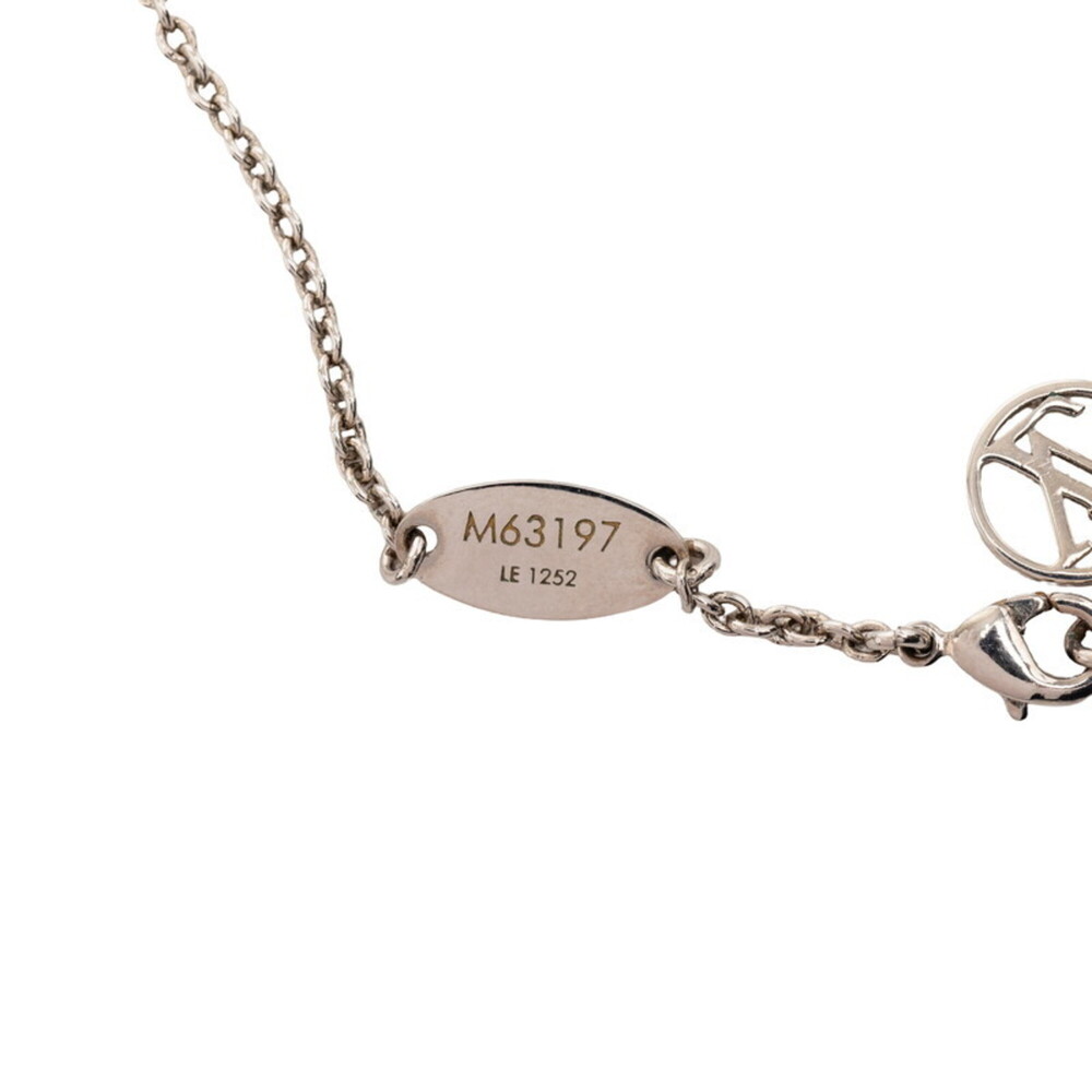 LOUIS VUITTON Silver Necklace - Picture 4 of 7